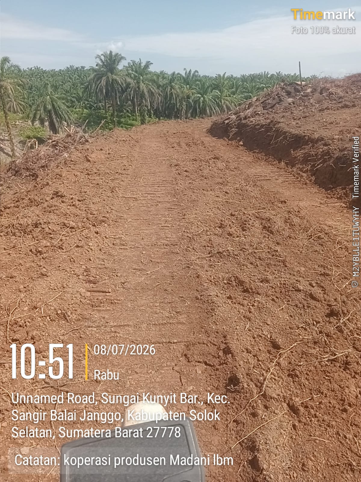 Progres Program Sawit Rakyat (PSR) Koperasi Produsen Madani Lubuk Malako