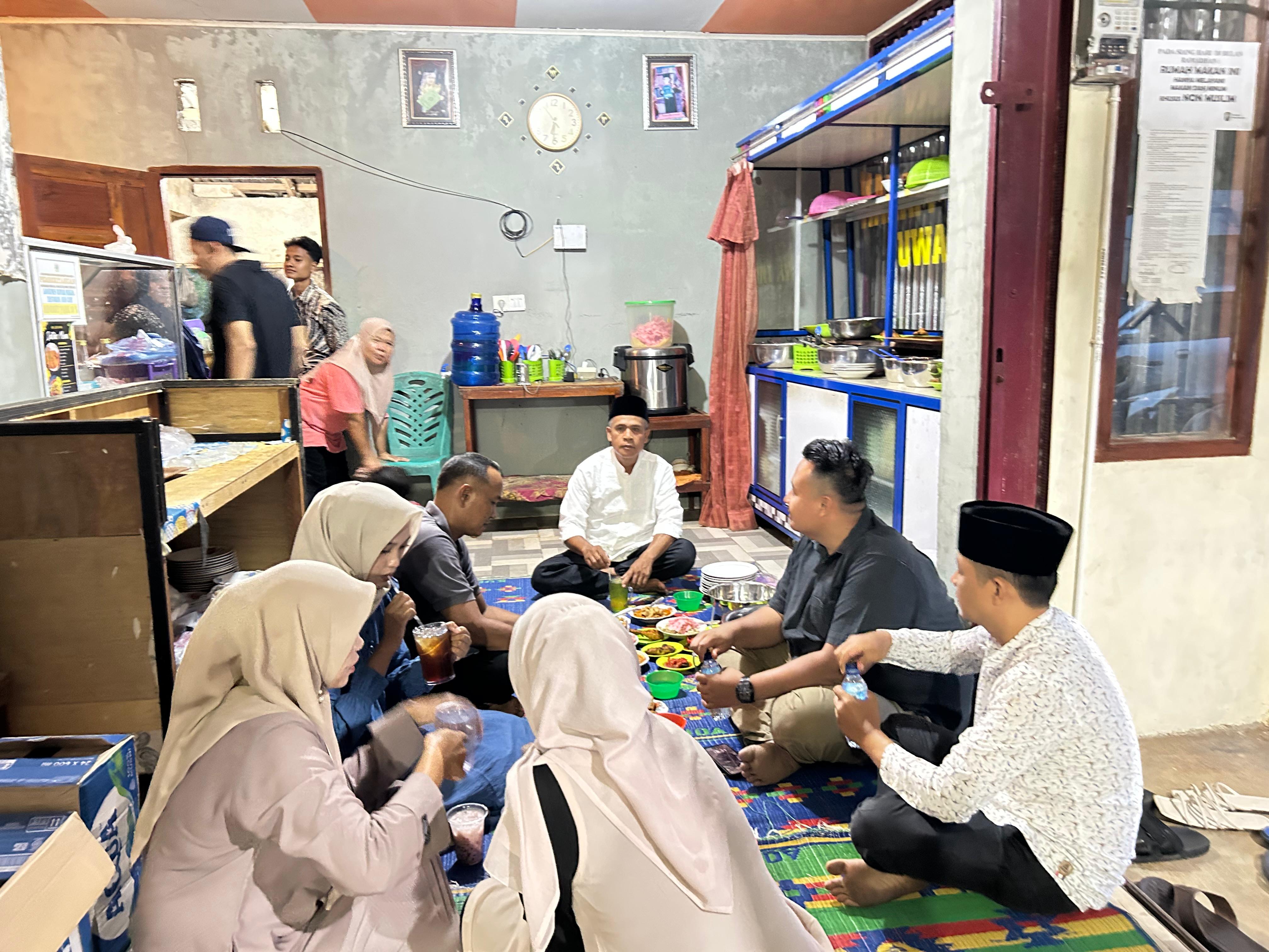Penghujung bulan ramadhan keluarga besar BUMNag Madani Lubuk Malako gelar buka bersama