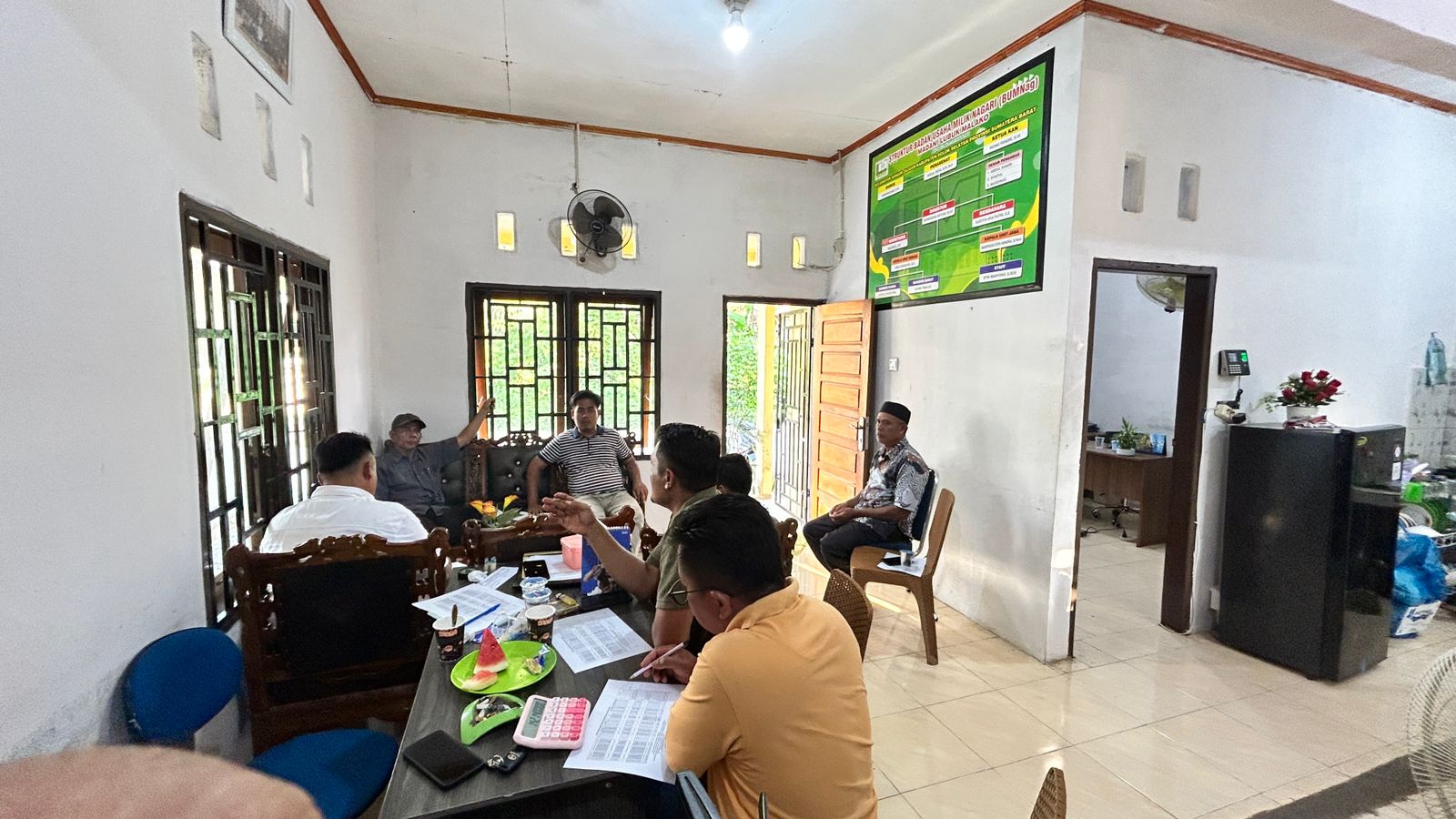Koperasi Produsen Madani Lubuk Malako Gelar Diskusi Bersama Koperasi Swamata Talao dan Rapat Evaluasi Tumbang Ciping