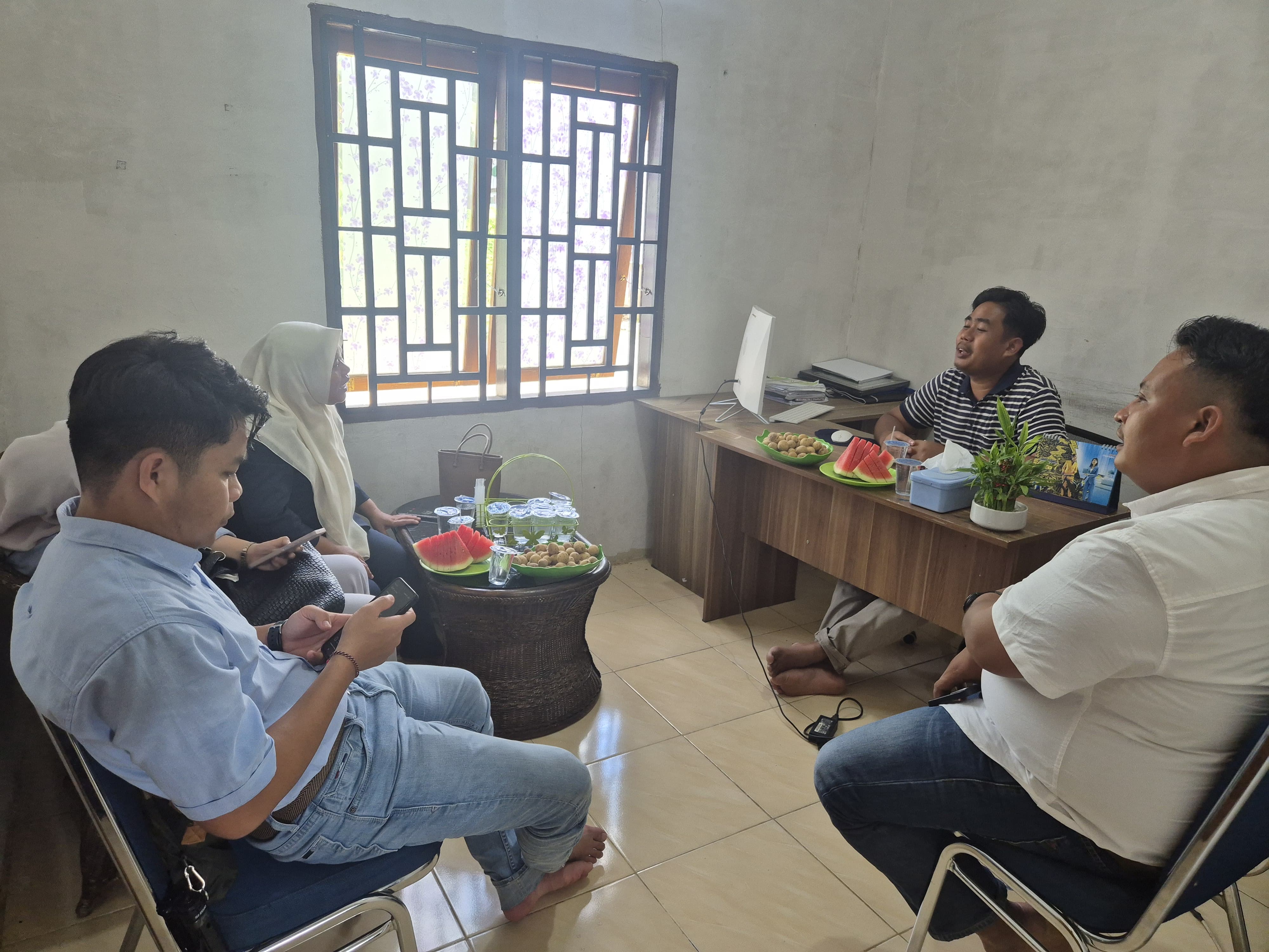 Koperasi Produsen Madani Lubuk Malako Gelar Diskusi Bersama Koperasi Swamata Talao dan Rapat Evaluasi Tumbang Ciping