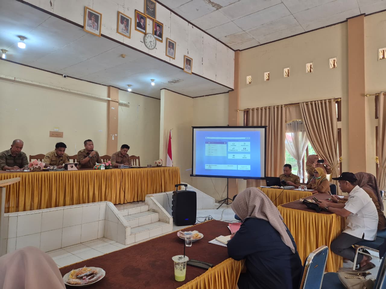 BUMNag Madani Lubuk Malako Ikuti Monitoring dan Evaluasi BUMNag se-Kecamatan Sangir Jujuan