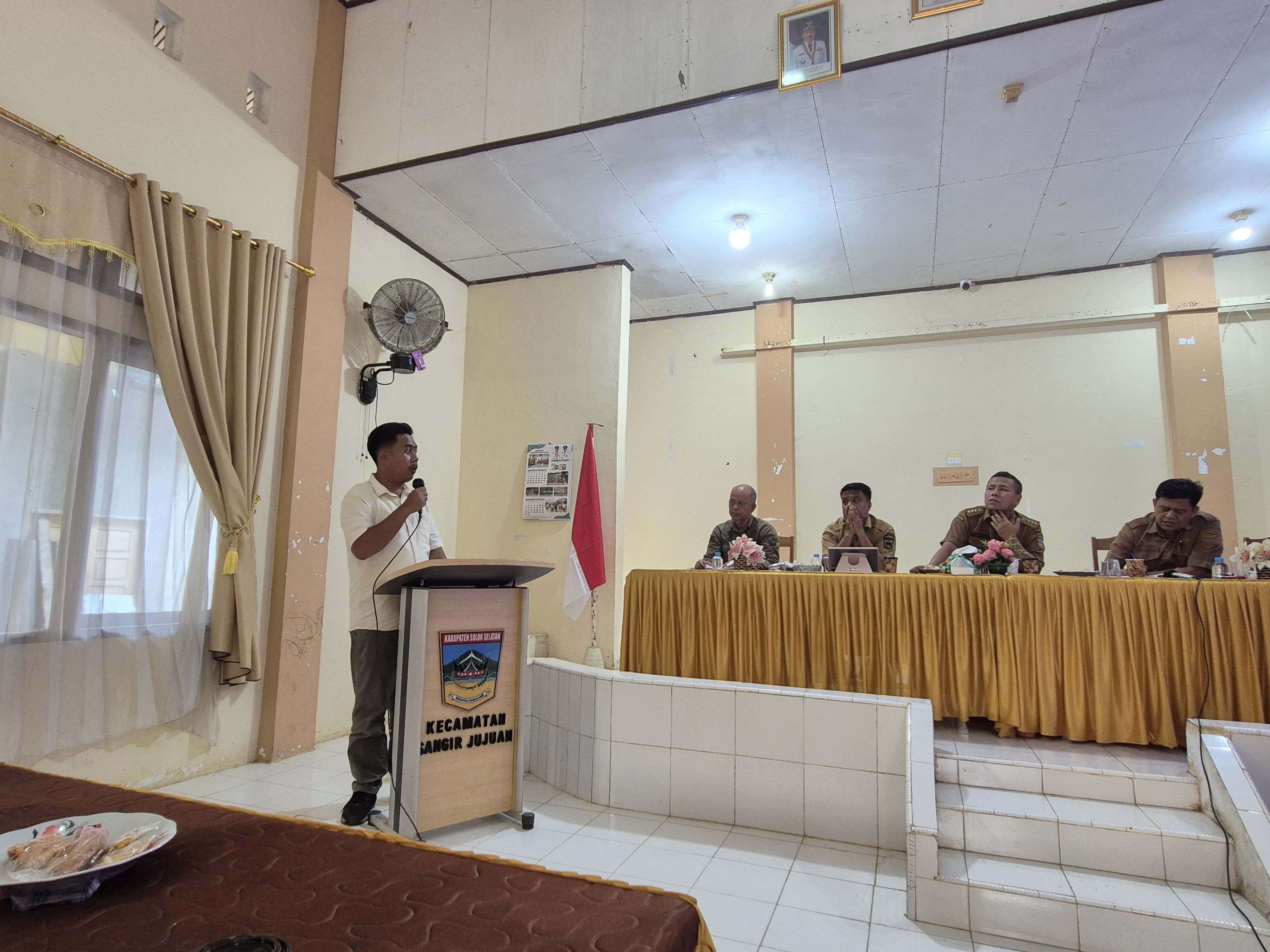 BUMNag Madani Lubuk Malako Ikuti Monitoring dan Evaluasi BUMNag se-Kecamatan Sangir Jujuan