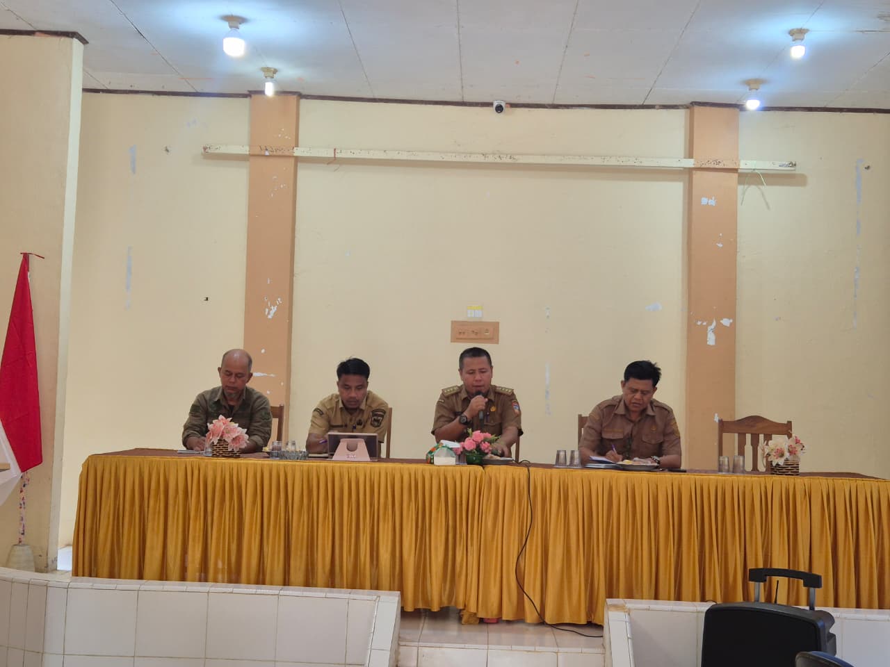 BUMNag Madani Lubuk Malako Ikuti Monitoring dan Evaluasi BUMNag se-Kecamatan Sangir Jujuan